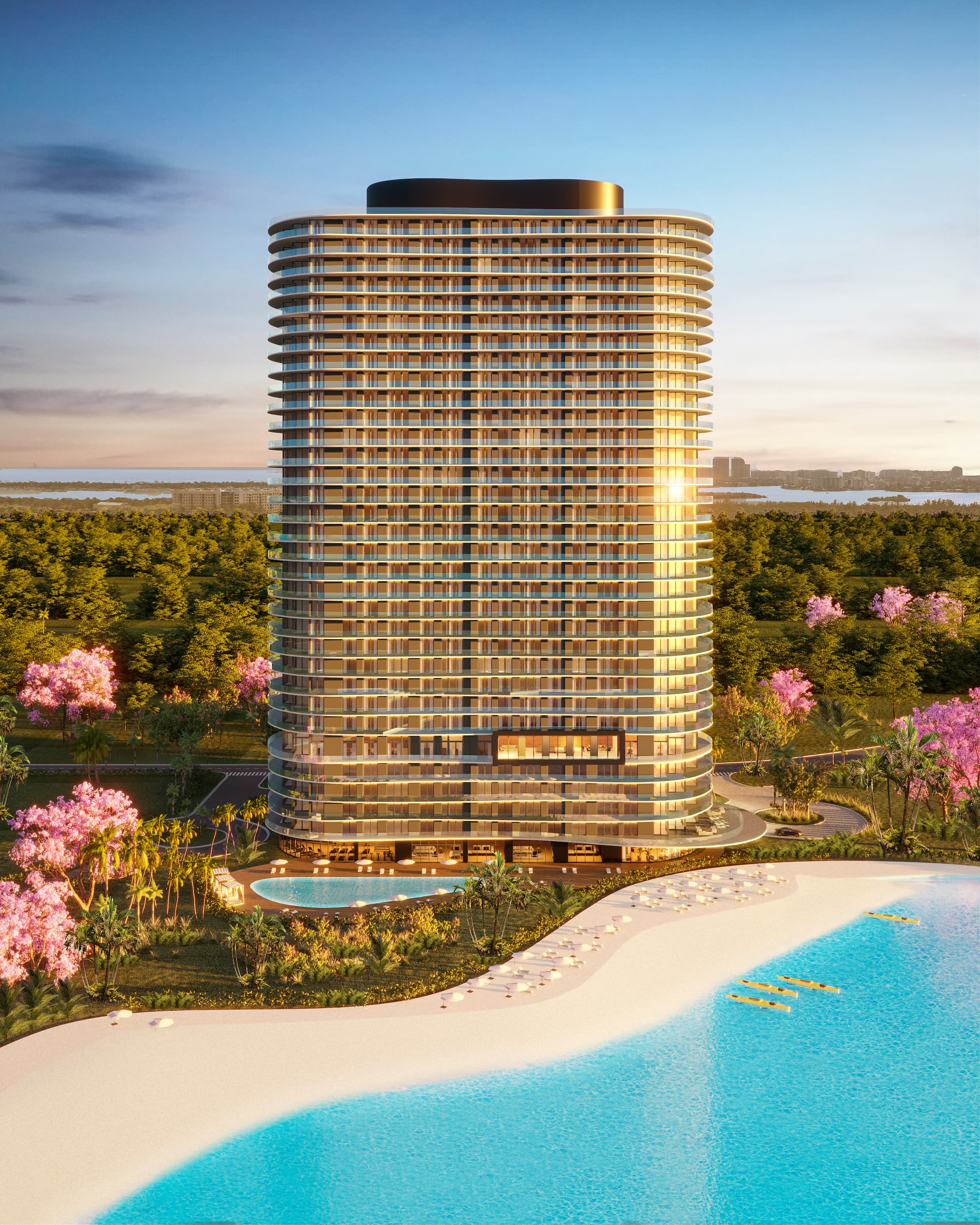 One Park Tower view